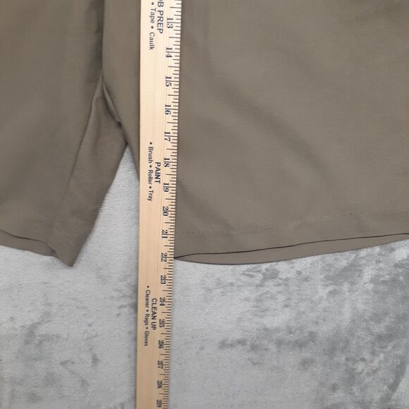 Chaps Men Shorts Brown Classic Flat Front Lightweight Size 36 NWT - Picture 3 of 8